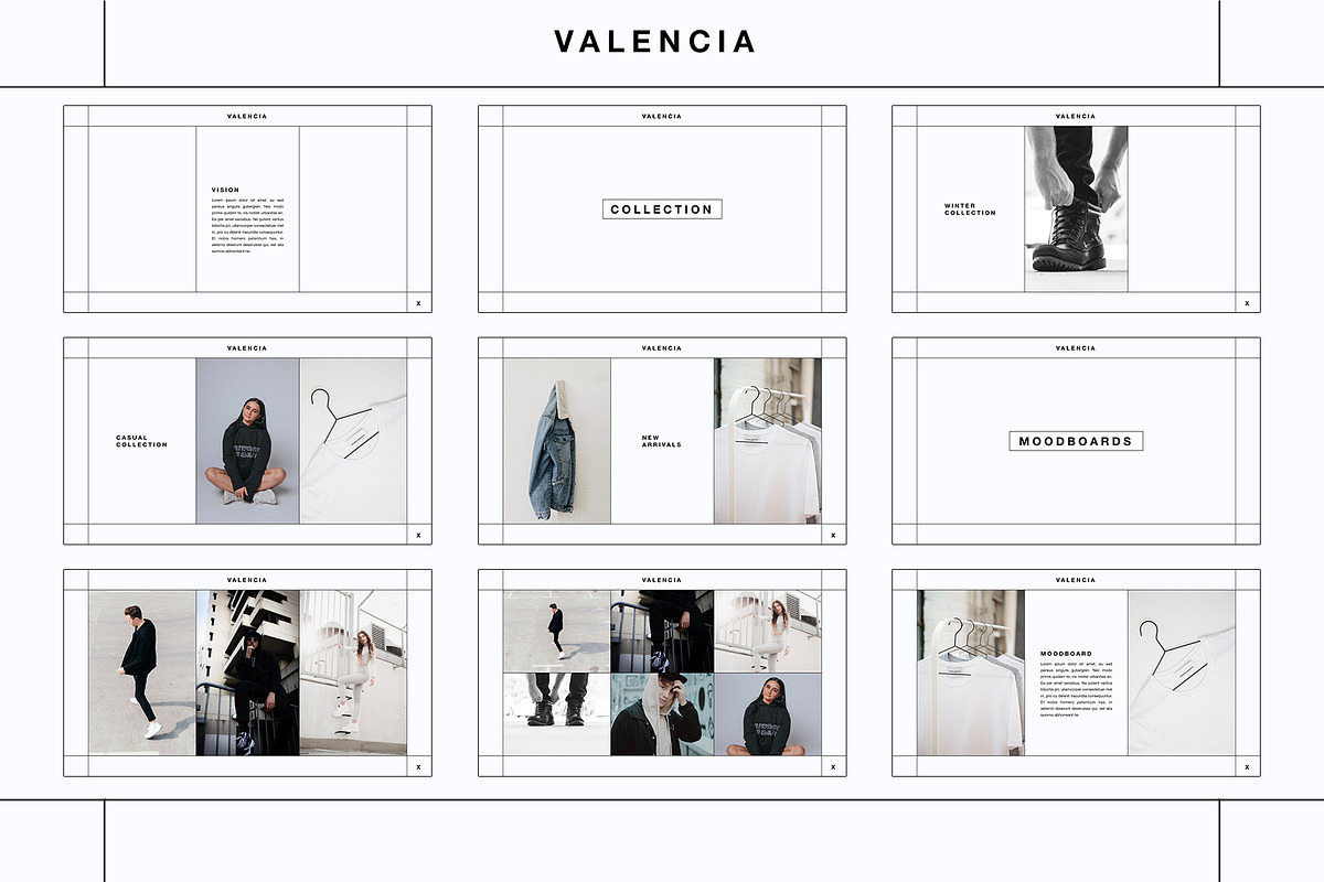 Valencia Fashion Template, a Presentation Template by Marissen (Photo 3 of 4)