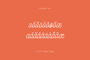 Harmonie Cursive Display Font, a Script Font by alpercakici (Thumbnail 3 of 10)
