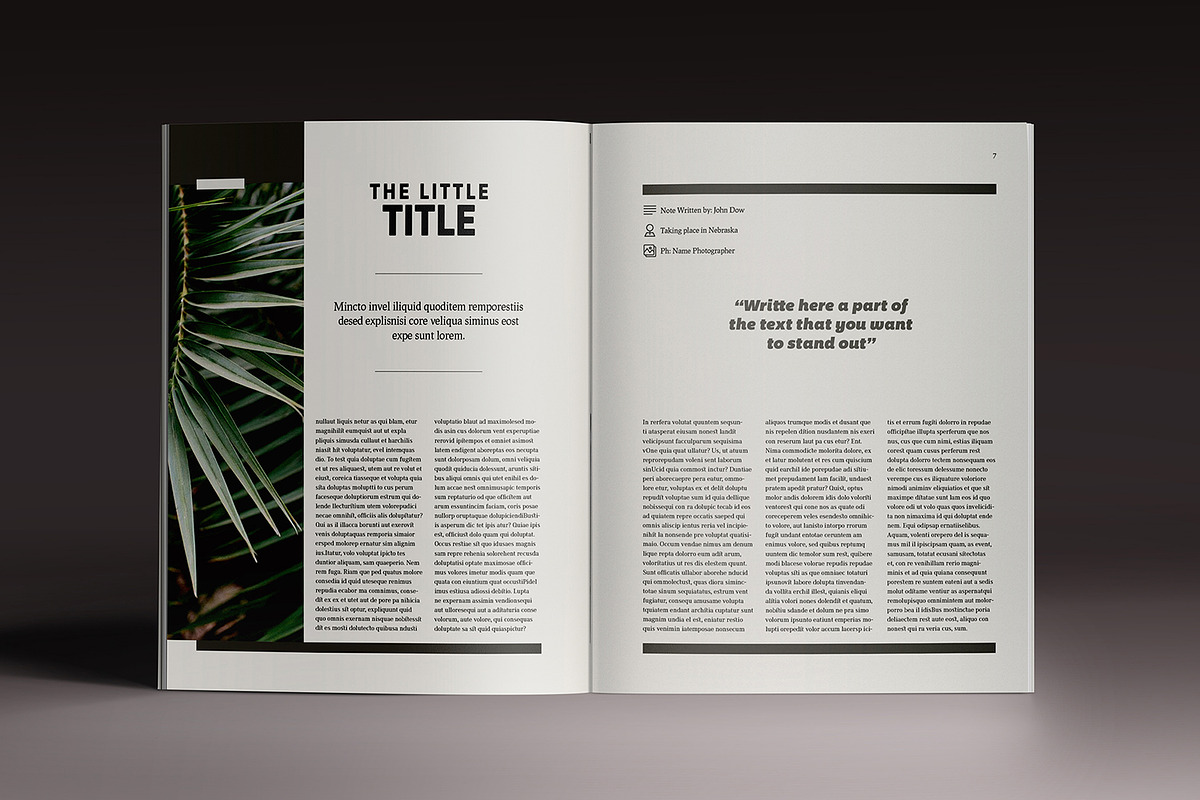 The EditoriAll Megabundle, a Magazine Template by Luuqas Design (Photo 18 of 26)