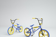 1980s Raleigh Burner BMX Bicycle, a Cars & Vehicle 3D Model by 3DTreatment (Thumbnail 1 of 25)