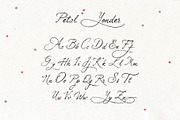 Petal Yonder: Airy Script Font, a Script Font by Mneme (Thumbnail 6 of 9)