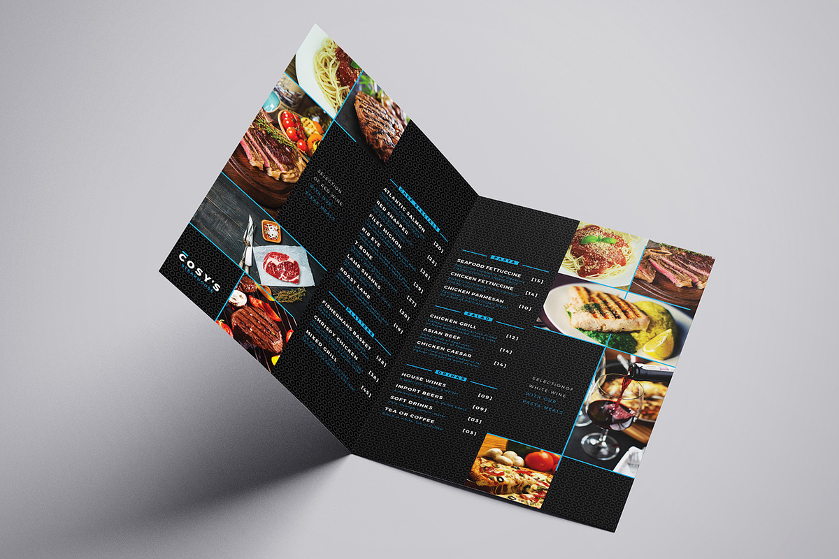 Restaurant Menu Templates Pack, a Brochure Template by BrandPacks (Photo 9 of 14)