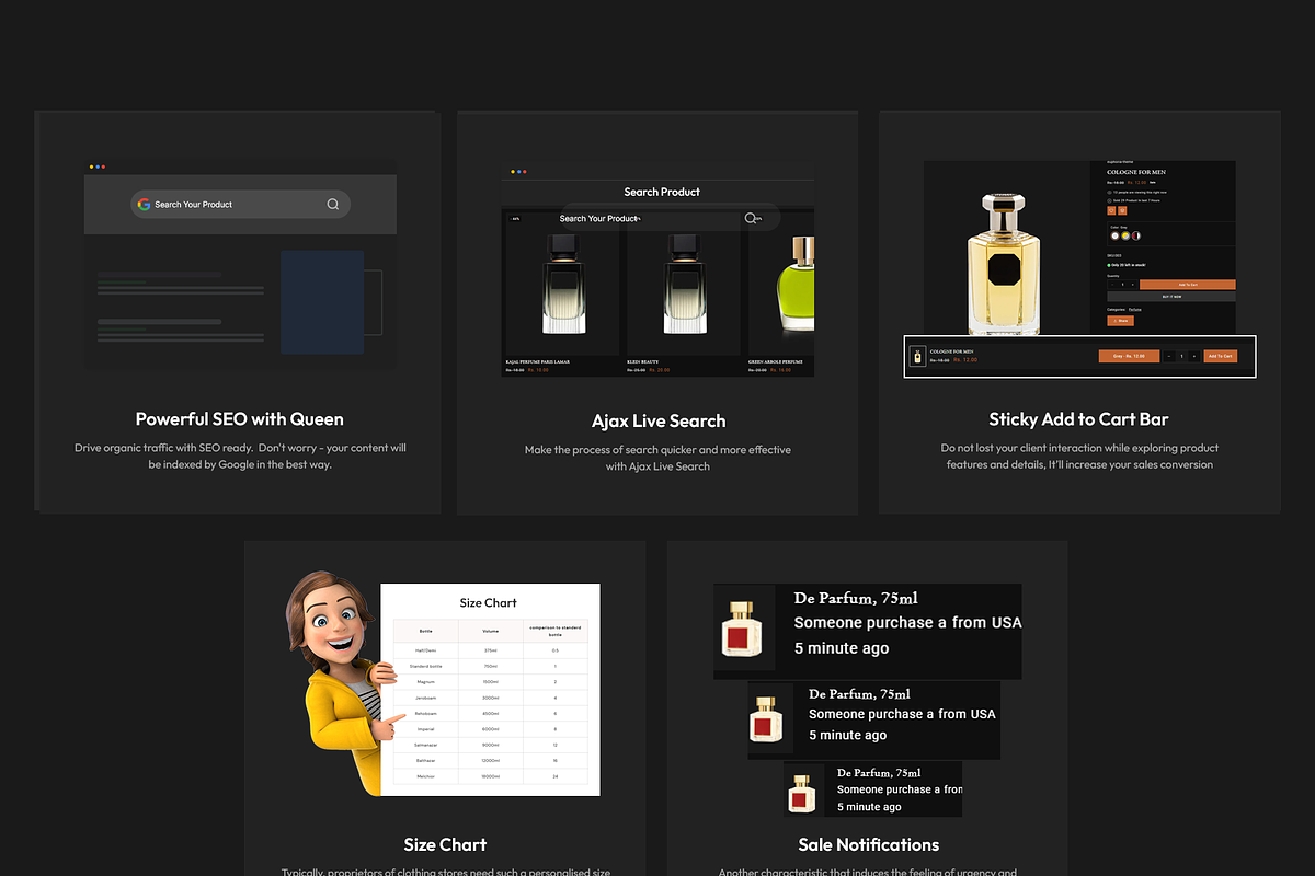 Perfume & Fragrance Shopify Theme, a Shopify Template by LogicGo Shopify Experts (Photo 4 of 7)