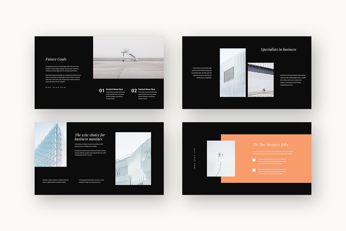 Qrax : Growth Strategy Google Slides, a Presentation Template by Punkl Camp (Photo 10 of 16)