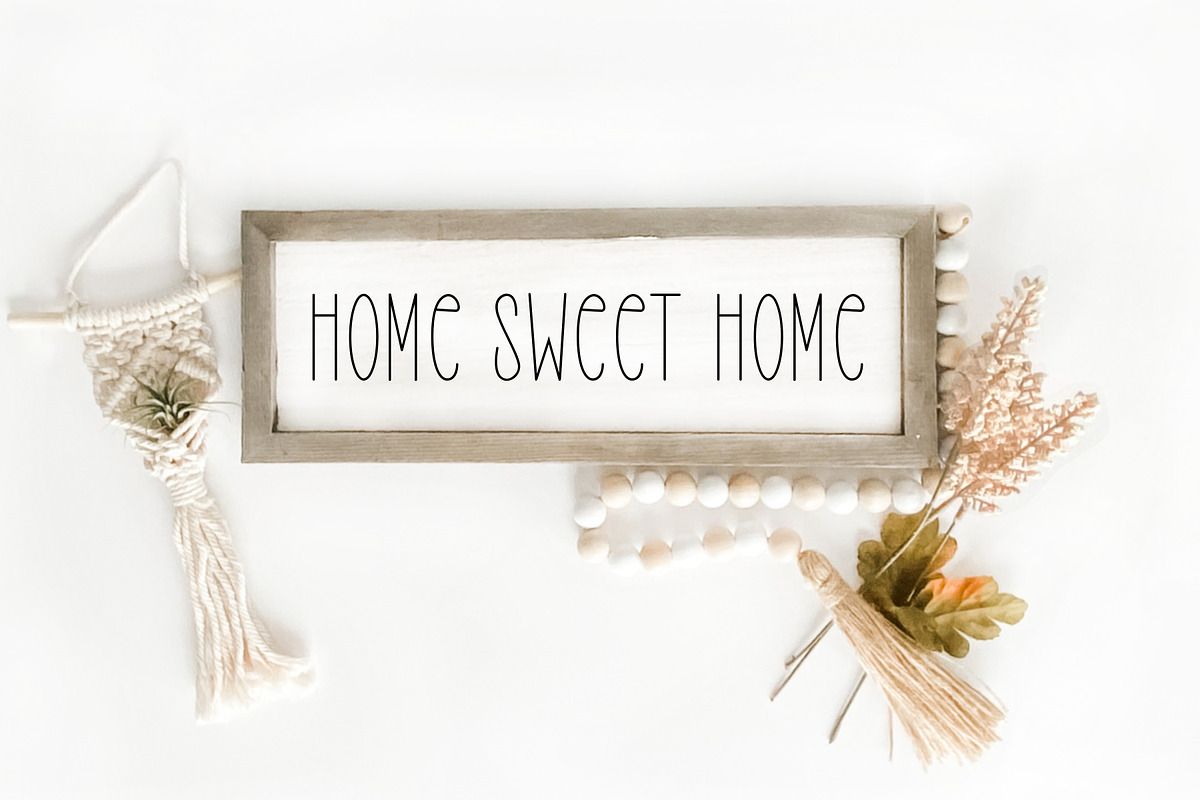 DREAM HOME, a Sans Serif Font by Ramadhanstudio (Photo 2 of 5)