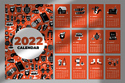 Cozy 2022 calendars collection, a Stationery Template by Lana Sham (Thumbnail 6 of 10)