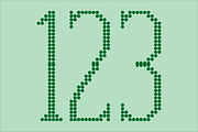 Display Dots Six Font, a Font by GG Design (Thumbnail 4 of 6)
