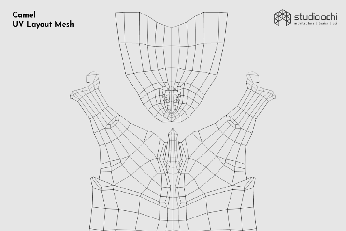 Camel, an Animal 3D Model by Studio Ochi (Photo 4 of 4)