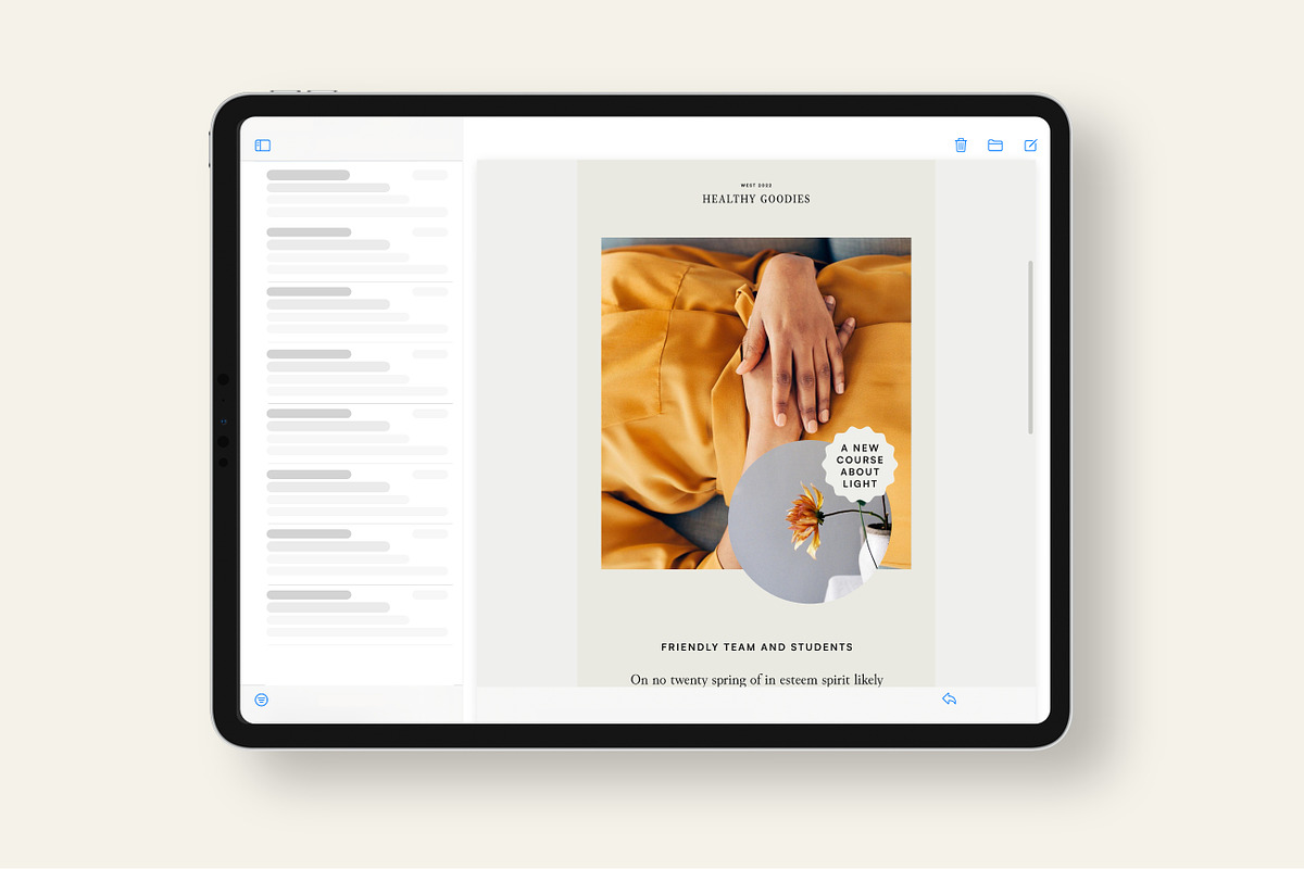 Thyme Newsletter Templates - Canva, an Email Template by Sparrow & Snow (Photo 18 of 20)