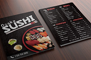 A4 / A5 - Sushi Flyer Template Sushi, a Flyer Template by Studio 19 (Thumbnail 5 of 7)
