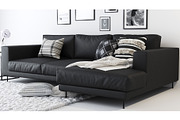 Living D - Soft Monochrome, a Furniture 3D Model by 3DCargo (Thumbnail 2 of 11)