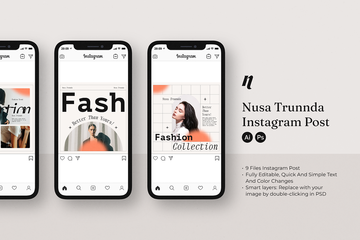 Nusa Trunnda - Instagram Post, a Social Media Template by Nusa Space (Photo 1 of 4)