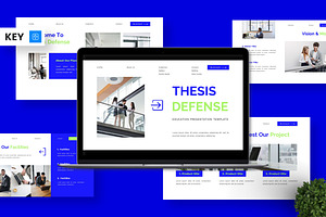 Thesis Defense - Education Keynote, a Presentation Template by Deepslide Studio