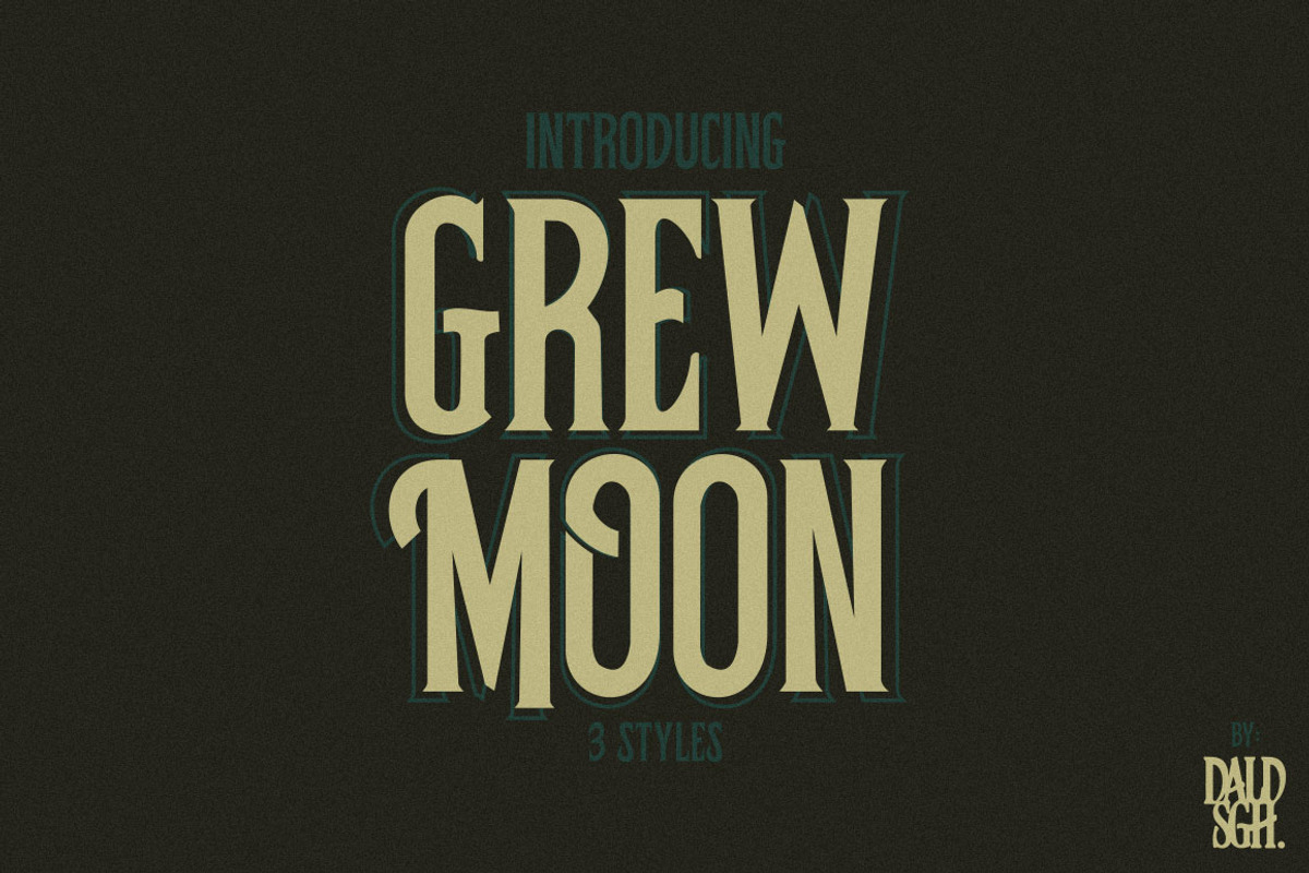 Grewmoon Fonts