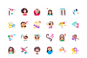 Animated Hair Care Stickers, an Outline Icon by Vectors Market (Thumbnail 5 of 7)
