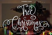 Tree Christmas | Script Font, a Script Font by Scratchones (Thumbnail 1 of 6)