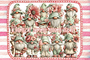 Whimsical summer gnome clipart, an Illustration by Designworld (Thumbnail 1 of 5)