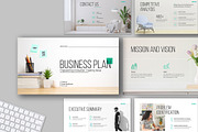 Minimal Business Plan Presentation, a Presentation Template by Mighty-Slide (Thumbnail 1 of 6)