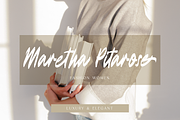 Darelle Collins Modern Script Font, a Script Font by Ronny Studio (Thumbnail 2 of 9)