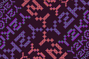 Kiriko – Layered Pattern Font, a Font by Kevin Foley Fonts (Thumbnail 9 of 13)