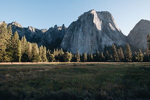Sunset in Yosemite National Park
