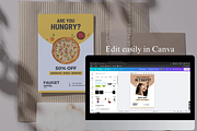 Business Pitch Deck Modern Canva, a Flyer Template by Climbwithelevator (Thumbnail 6 of 9)