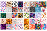 Seamless Pattern Mega Bundle, a Pattern Graphic by Forhadx5 (Thumbnail 7 of 18)