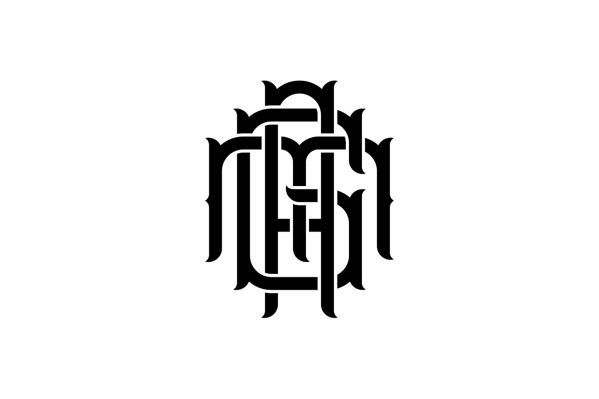 Monogram Letter AMG GMA Logo, a Branding & Logo Template by Buqancreative (Photo 3 of 4)