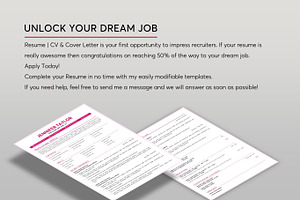 ATS Resume CV Word & Google Docs 39