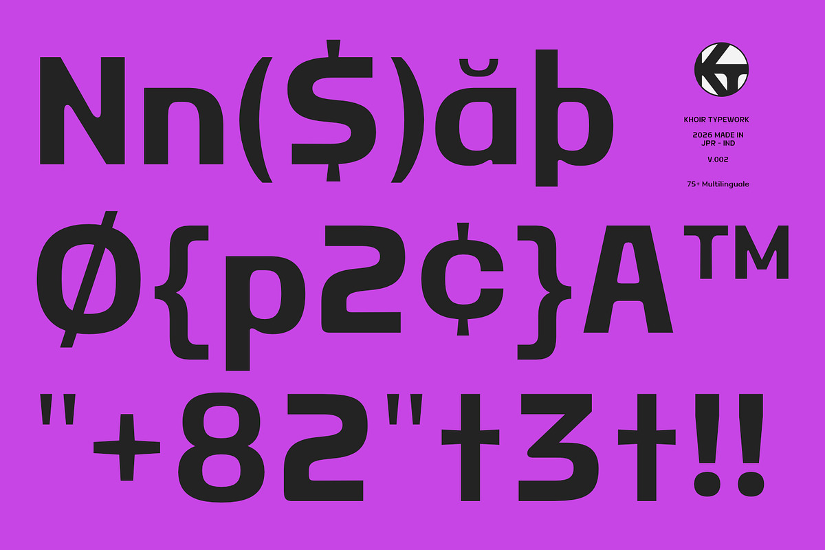 Mizun Typeface, a Sans Serif Font by Khoir (Photo 11 of 14)