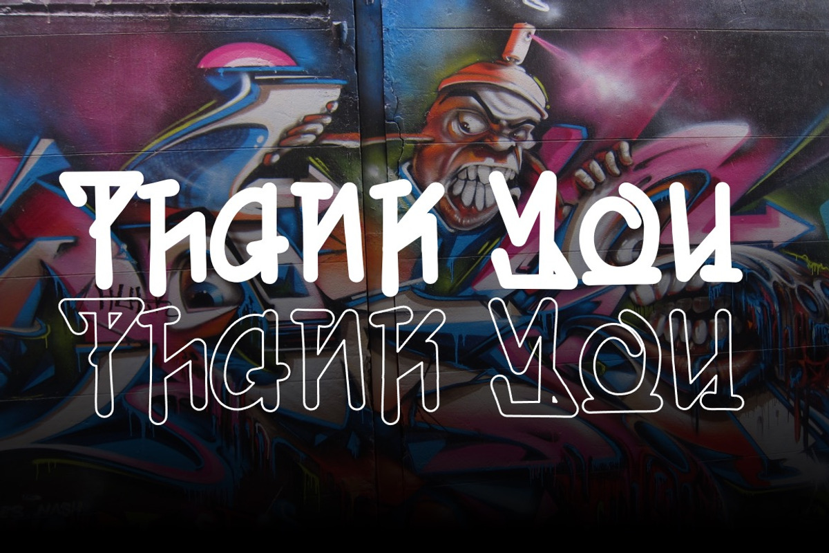 Waxioze - Street Graffiti Font, a Handwritten Font by Dhabee (Photo 5 of 5)