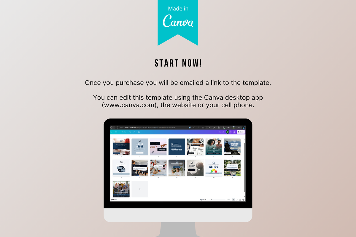 15 Finance Social Media Templates, a Social Media Template by Sincerely Media (Photo 9 of 9)