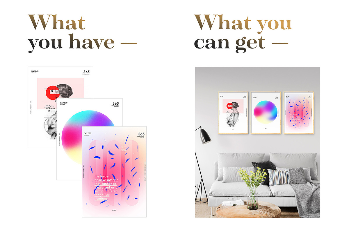 375+ Mockups ‒ Scandinavian Framing, a Print Template by Frisk Shop (Photo 22 of 27)