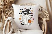 Cute Halloween Ghost PNG, a Graphic by Libby Wishes (Thumbnail 3 of 6)