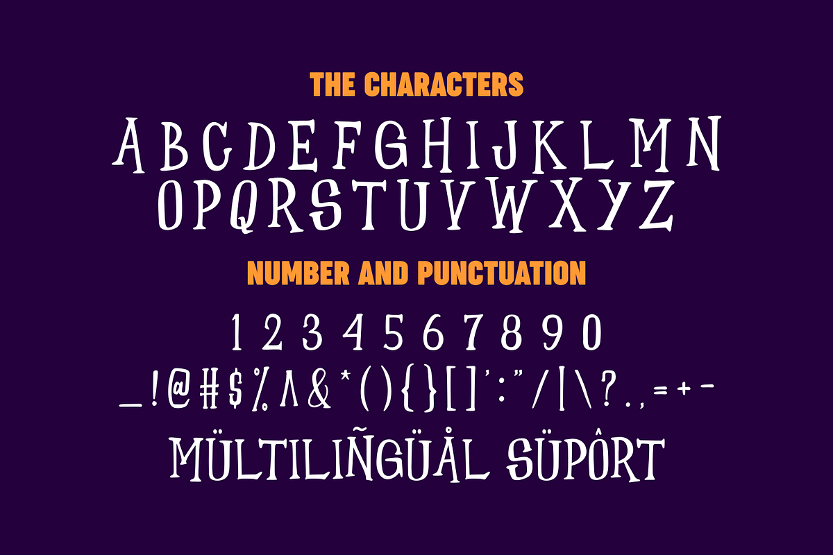 Lonewarc | Spooky Handwritten Font, a Serif Font by Forberas Club (Photo 7 of 8)