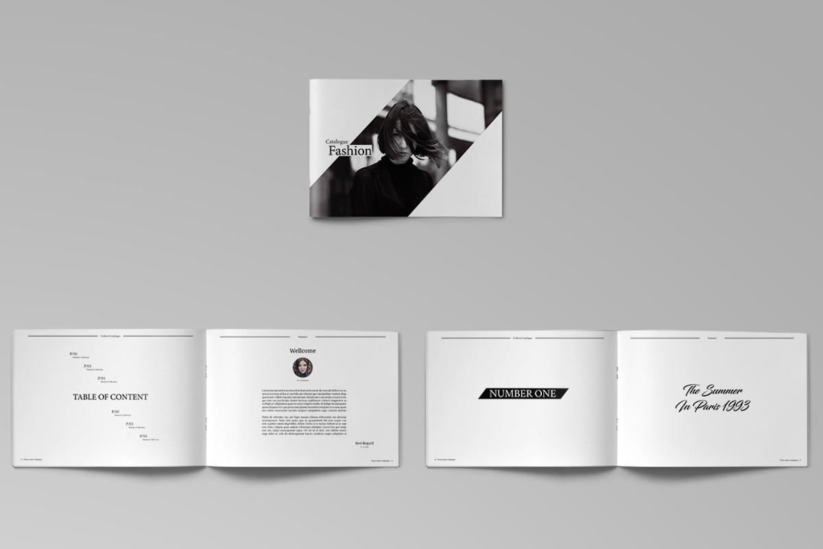 Fashion Catalogue, a Brochure Template by Teweka Template (Photo 7 of 11)