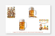 Oktoberfest Graphics Bundle, a Background Graphic by karenfoleyphoto (Thumbnail 4 of 8)