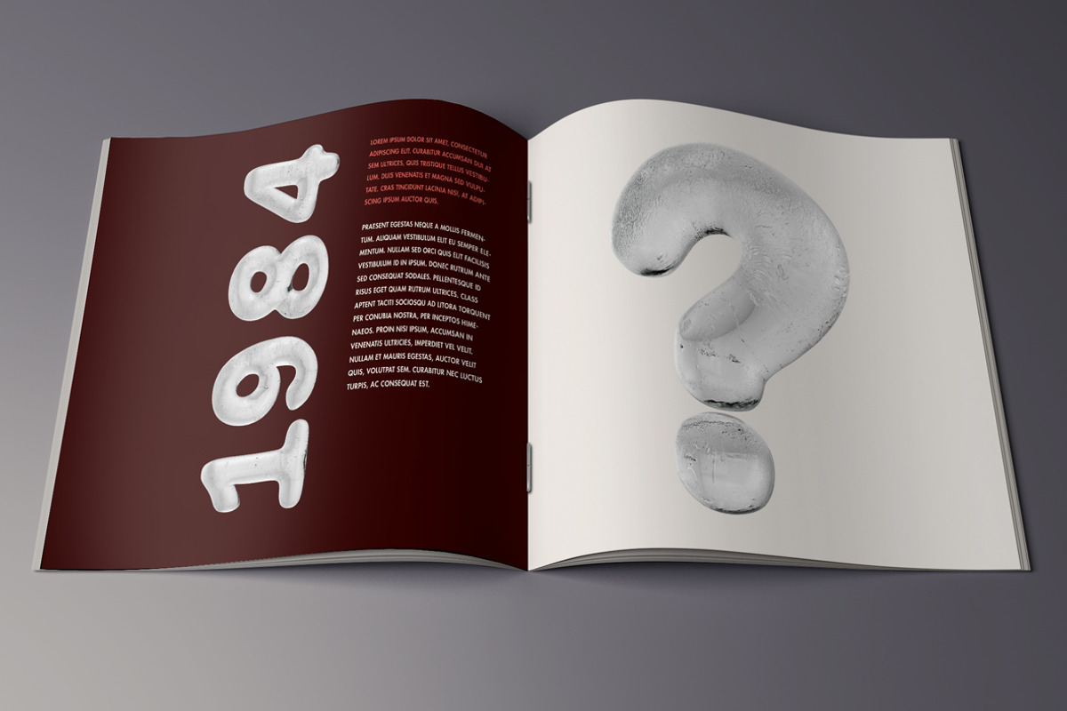 Ice Rounded Font, a Font by Handmadefont (Photo 3 of 9)