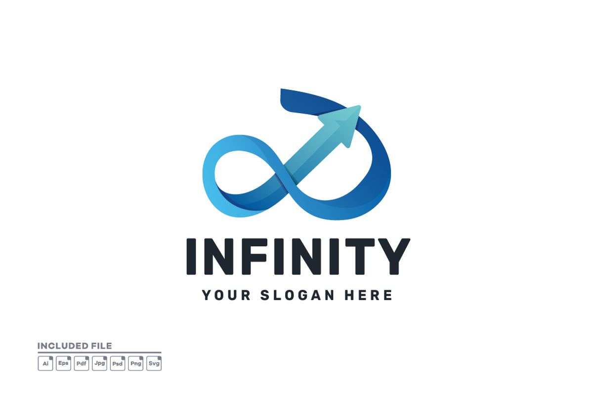 Arrow Infinity Business Vector Logo, a Branding & Logo Template by yuanesei