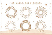 Astrology mystical font, a Script Font by JuliyArt (Thumbnail 4 of 12)