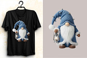 Christmas Festive Gnomes Clipart Bun, an Illustration by SVGArt (Thumbnail 4 of 8)