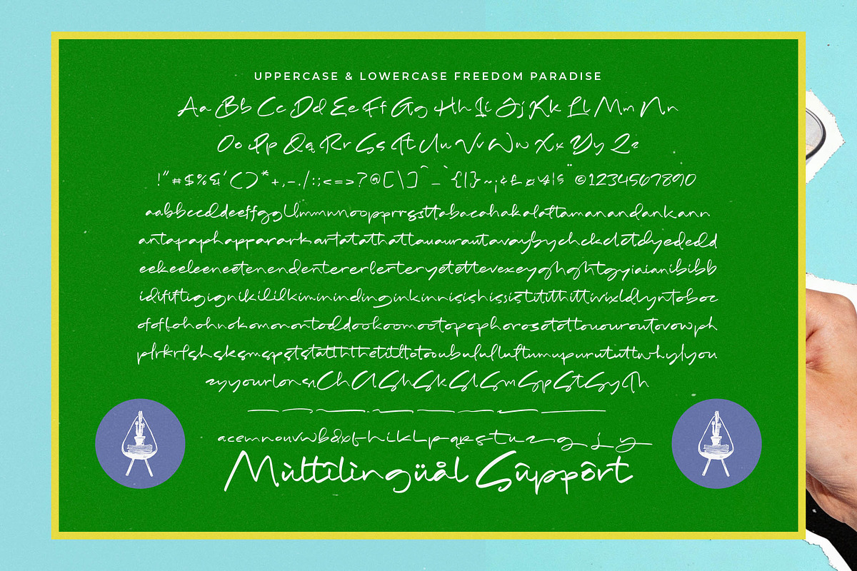 Freedom Paradise Handwritten Script, a Script Font by stylishtype.co (Photo 17 of 20)