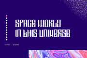 Zanterox - Cyberpunk Futuristic Font, a Sans Serif Font by Dhabee (Thumbnail 6 of 7)