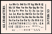 CS Megane – Bold Font, a Serif Font by Craft Supply Co. (Thumbnail 8 of 8)
