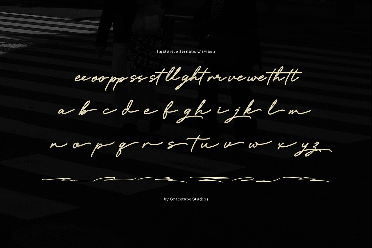 Fiorelyne | Handwritten Signature, a Handwritten Font by gracetype_studio (Photo 11 of 12)