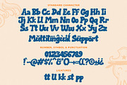 Shidoe – A Display Font, a Font by Haps Space (Thumbnail 5 of 8)