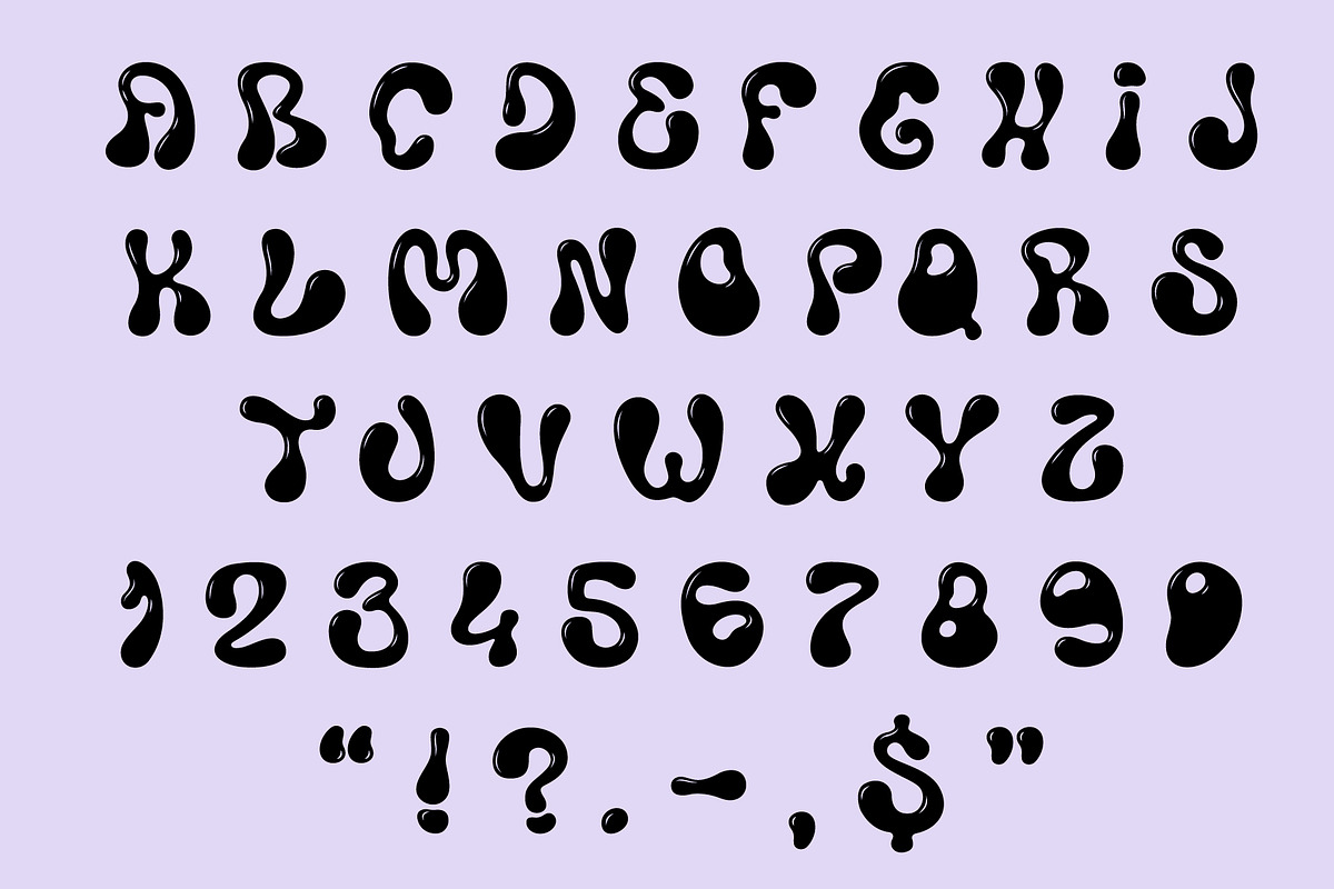 Lava Lamp, a Handwritten Font by Loudoun Design Co. (Photo 2 of 5)