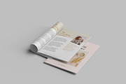 A4 Brochure Mockups, a Books & Magazine Mockup by Ataku Design (Thumbnail 2 of 6)