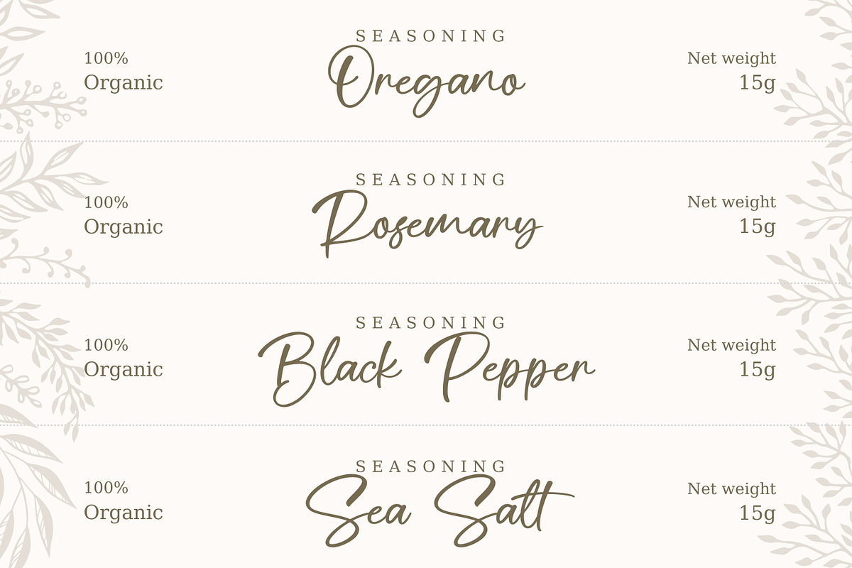 Senllich Handwritten Font, a Handwritten Font by Basnistudio (Photo 2 of 14)