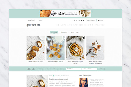 Gourmet Pro // Genesis Theme